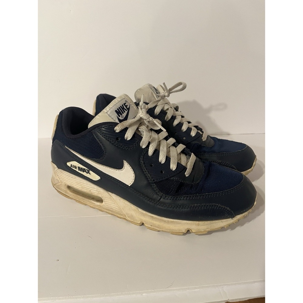 Vintage 2011 Nike Air Max 90 Obsidian Navy Blue Mens Size 10 309299-400